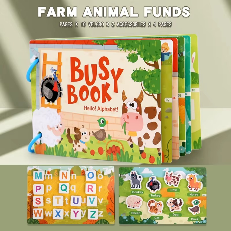 Sticker Book (Farm Animals)
