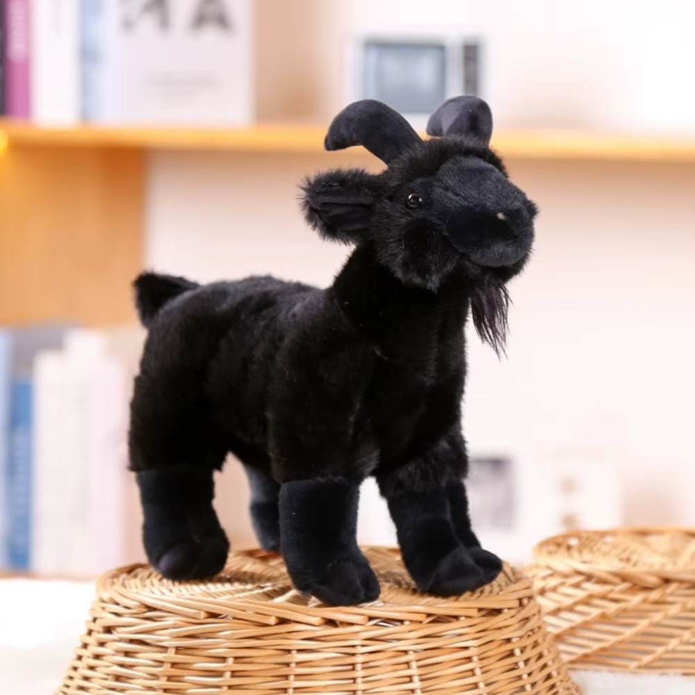 Baby Goat Plushie (Black)