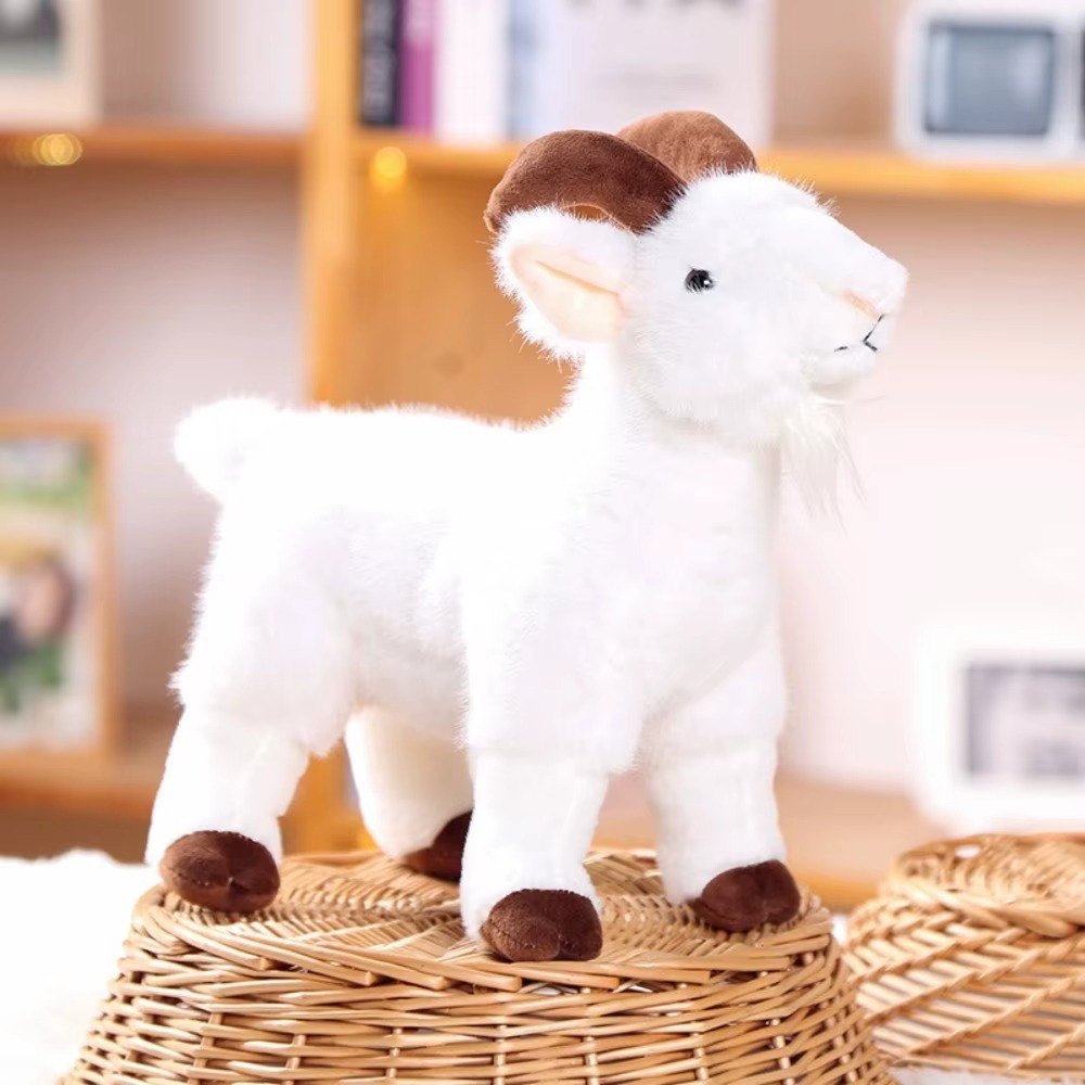 Baby Goat Plushie (White)