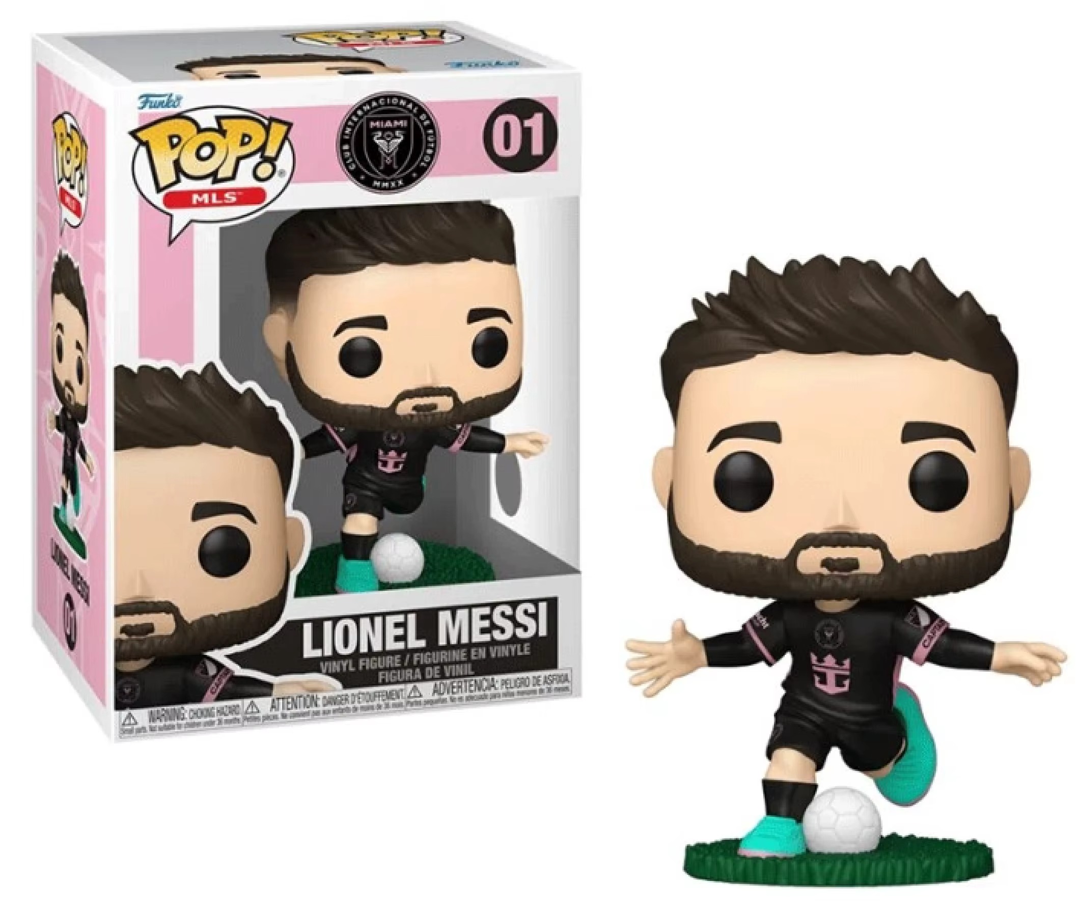 Funko Pop! Lionel Messi Inter Miami CF #01 (Black)